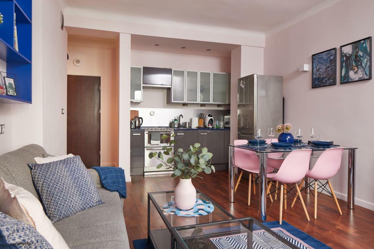 Plac Zbawiciela Hipster Apartment Warschau Exterior foto