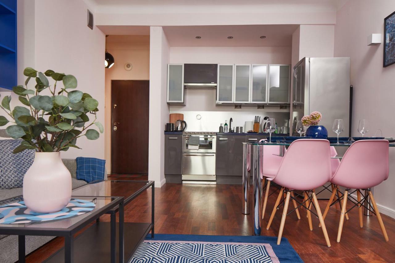 Plac Zbawiciela Hipster Apartment Warschau Exterior foto